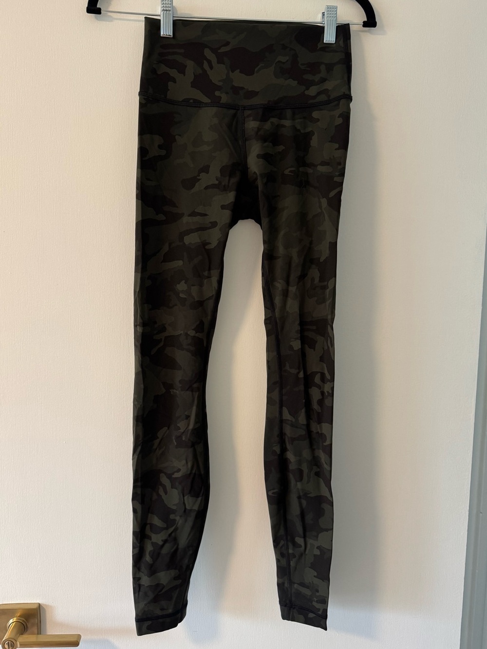 lululemon athletica Women's Camo High-Rise Leggings - Olive & Black